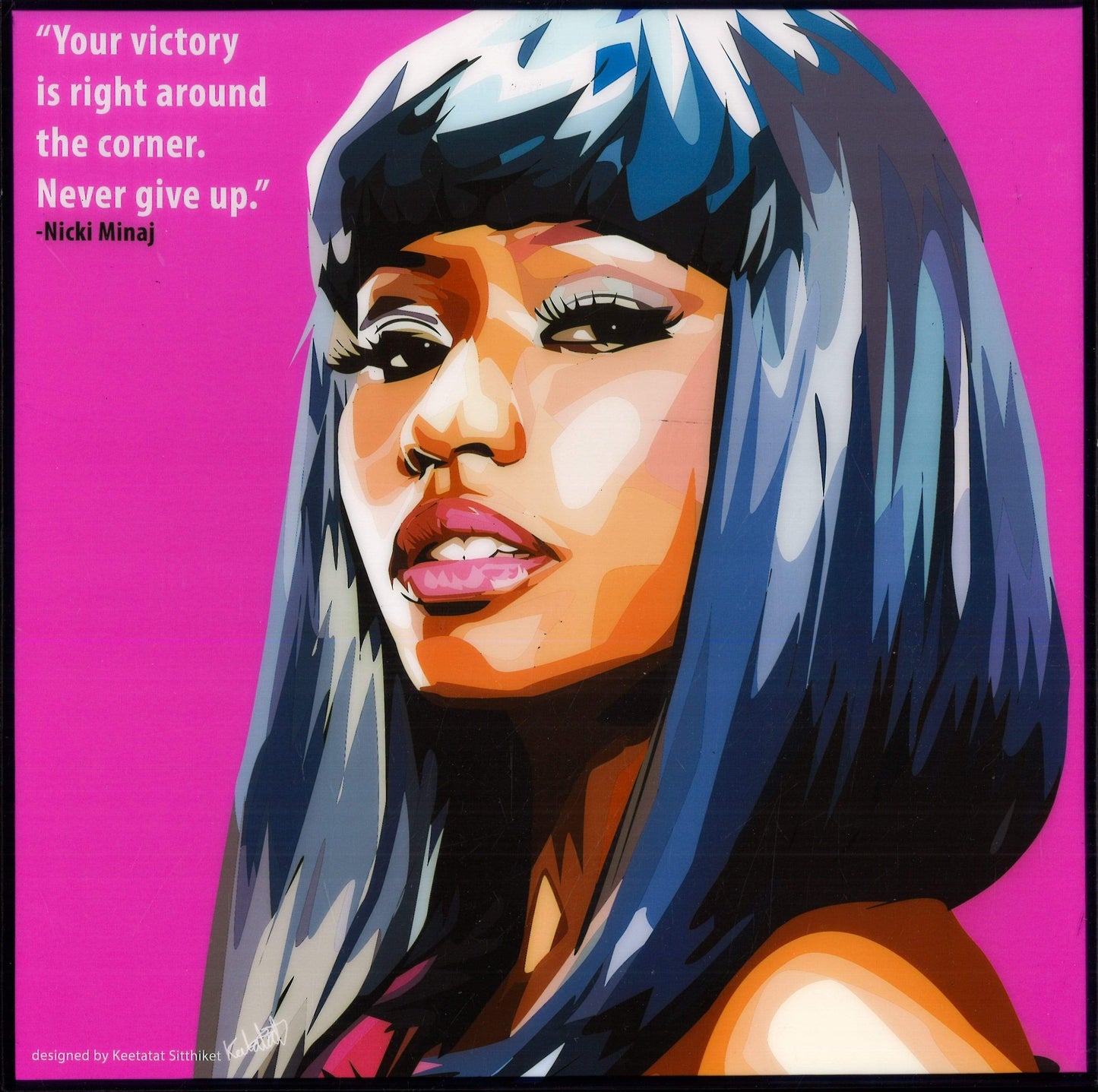 NICKI MINAJ PopArt 掛畫