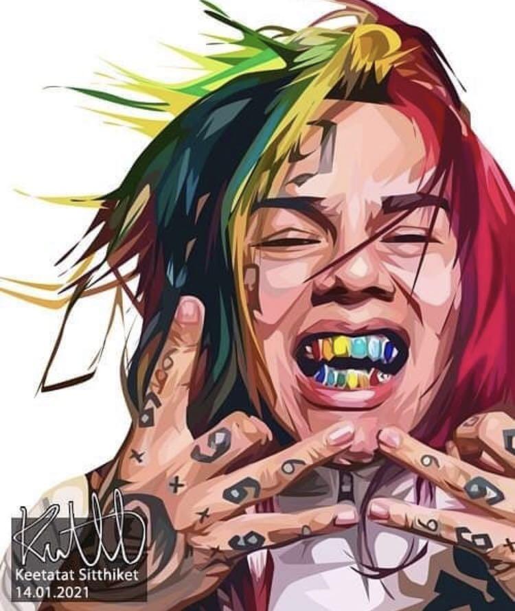 6IX9INE PopArt 掛畫
