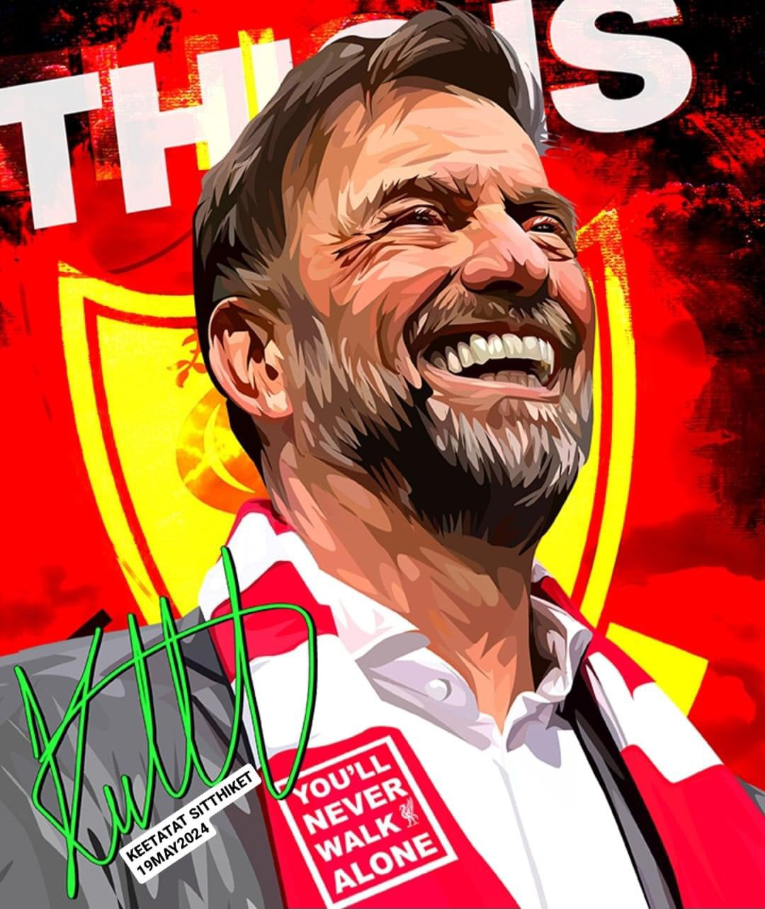 JURGEN KLOPP VER 3 PopArt 掛畫
