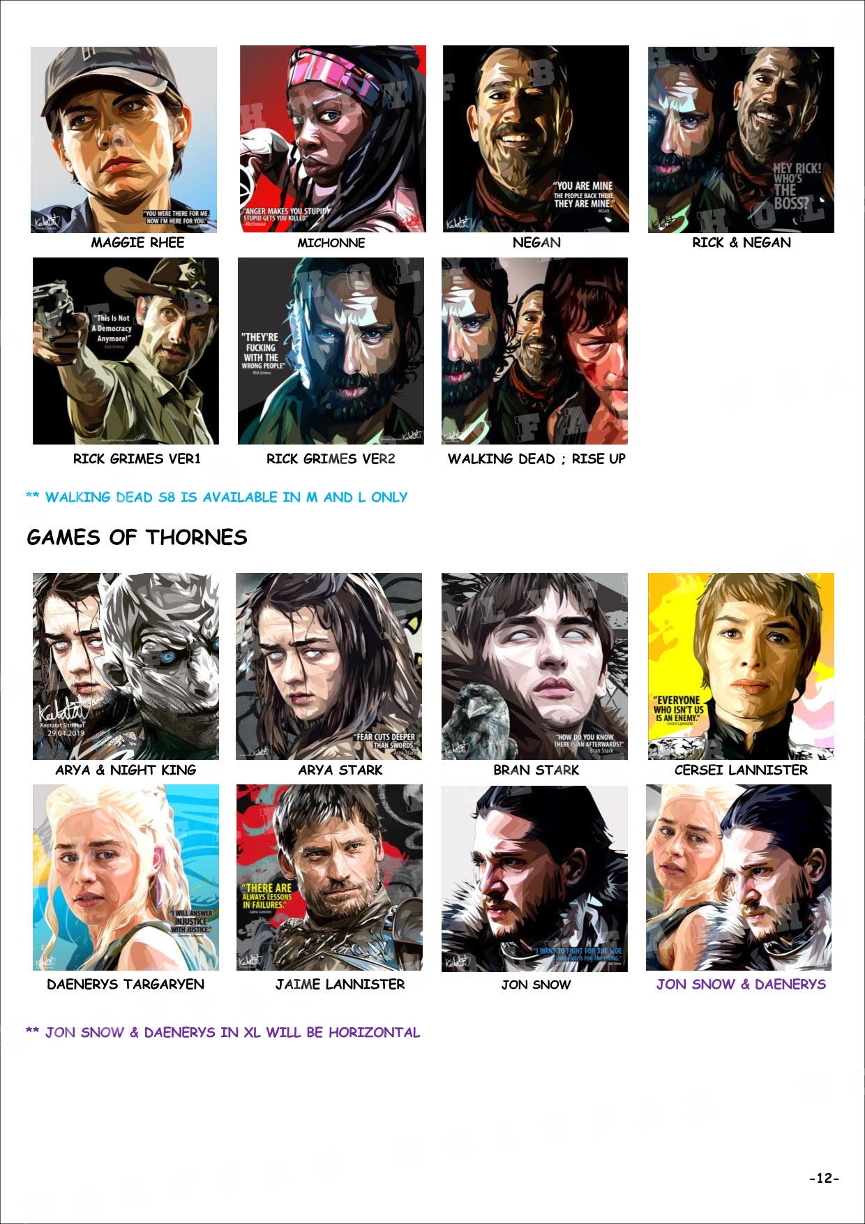 電影-劇集-Marvel-Dc Comics-StarWars -CATALOG