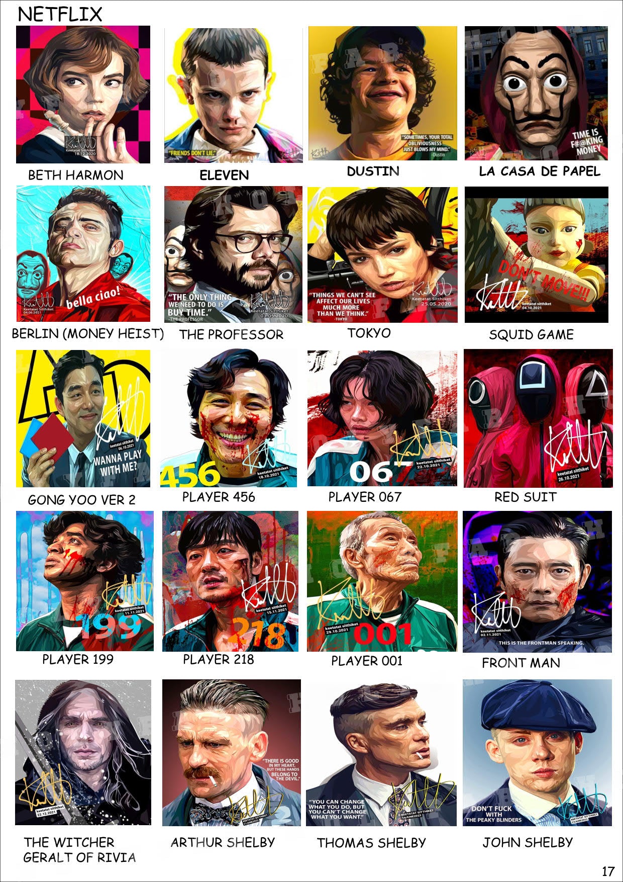 電影-劇集-Marvel-Dc Comics-StarWars -CATALOG