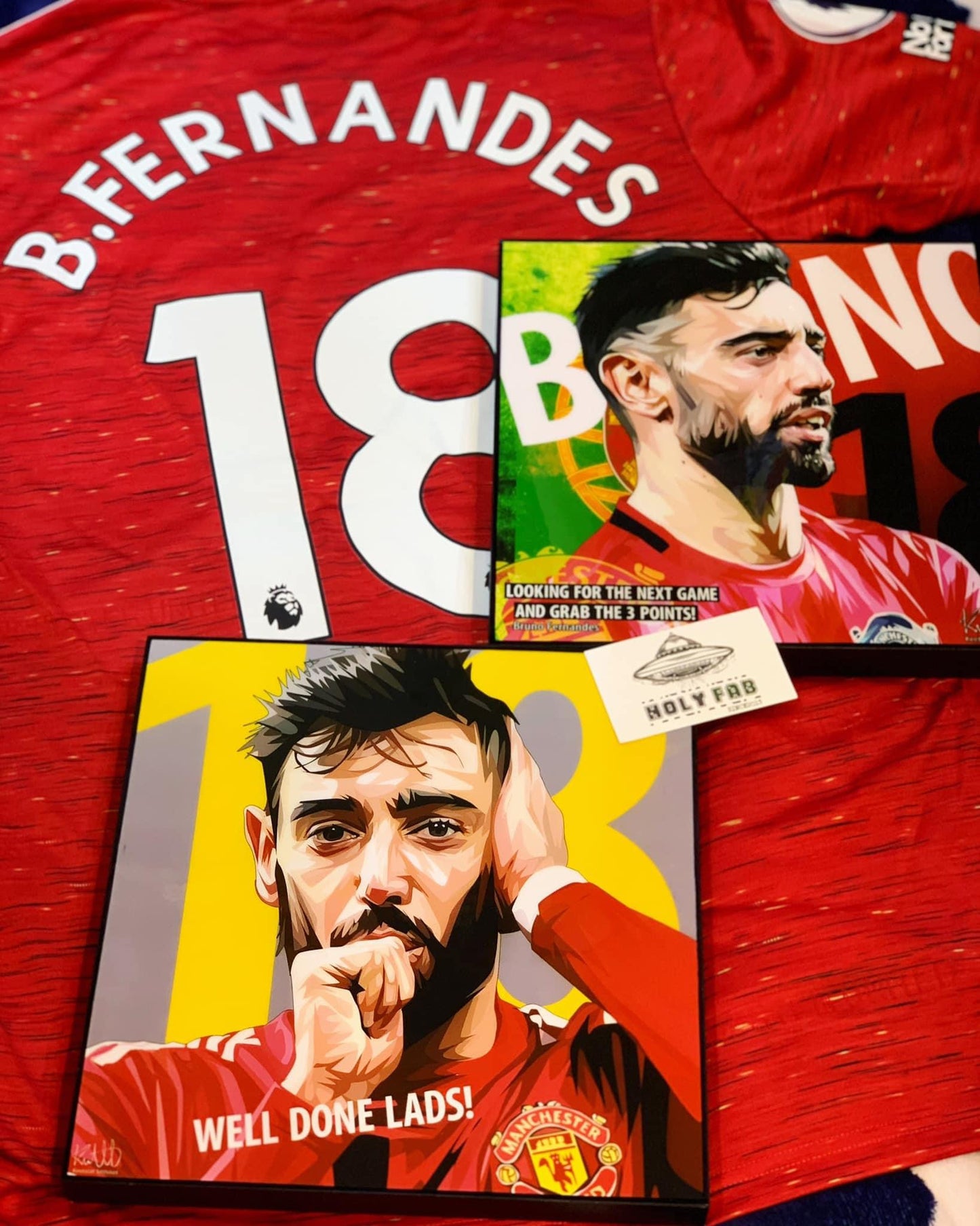 BRUNO FERNANDES VER 2 PopArt 掛畫