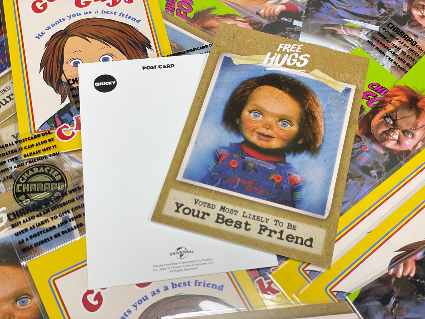 CHUCKY POST CARD