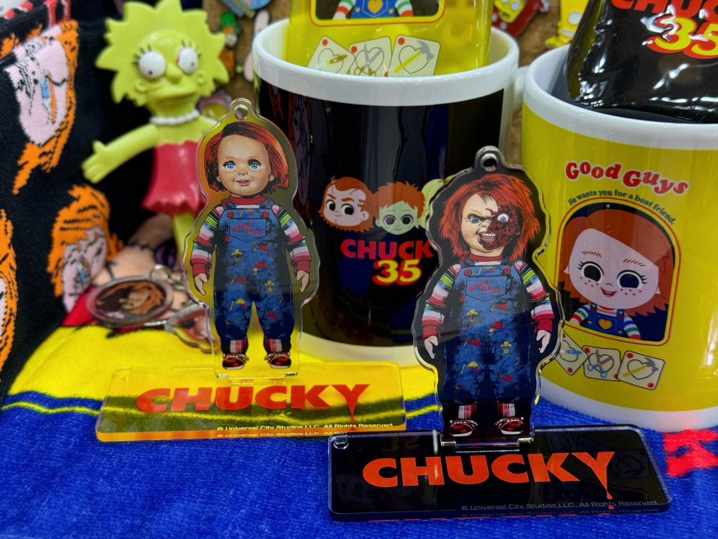 CHUCKY 鎖匙扣 立牌