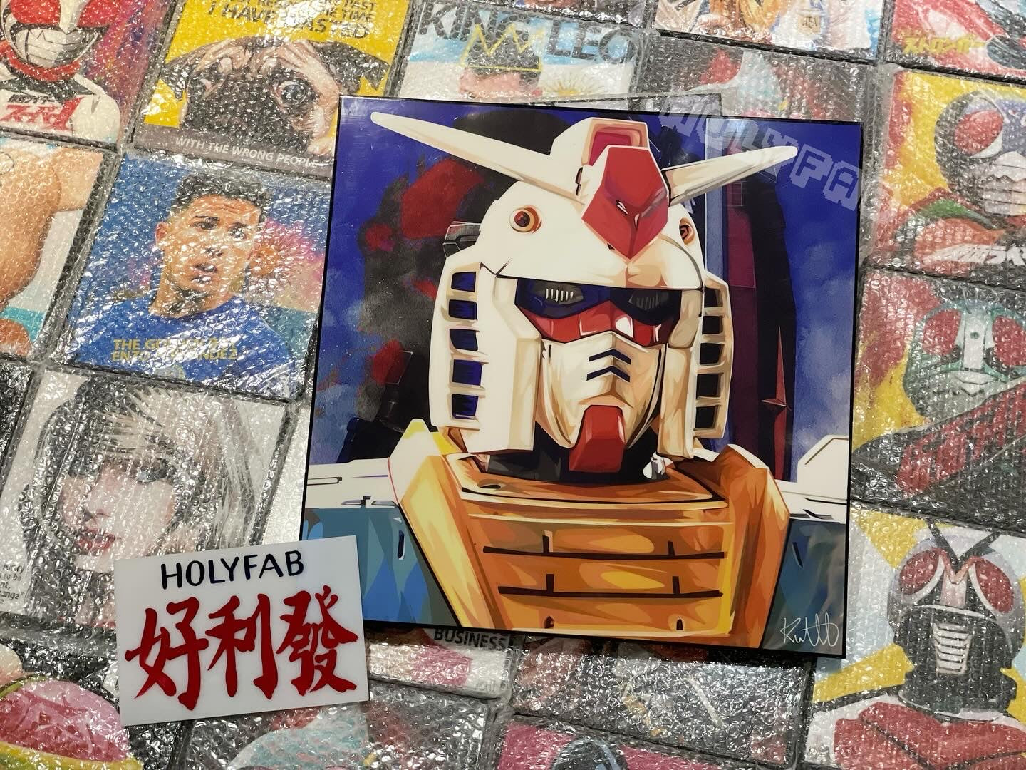 掛畫 特價款式￼20” x 20” GUNDAM 現貨