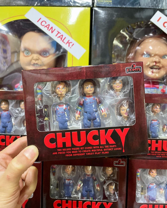 5points 
Chucky Deluxe Figure Set