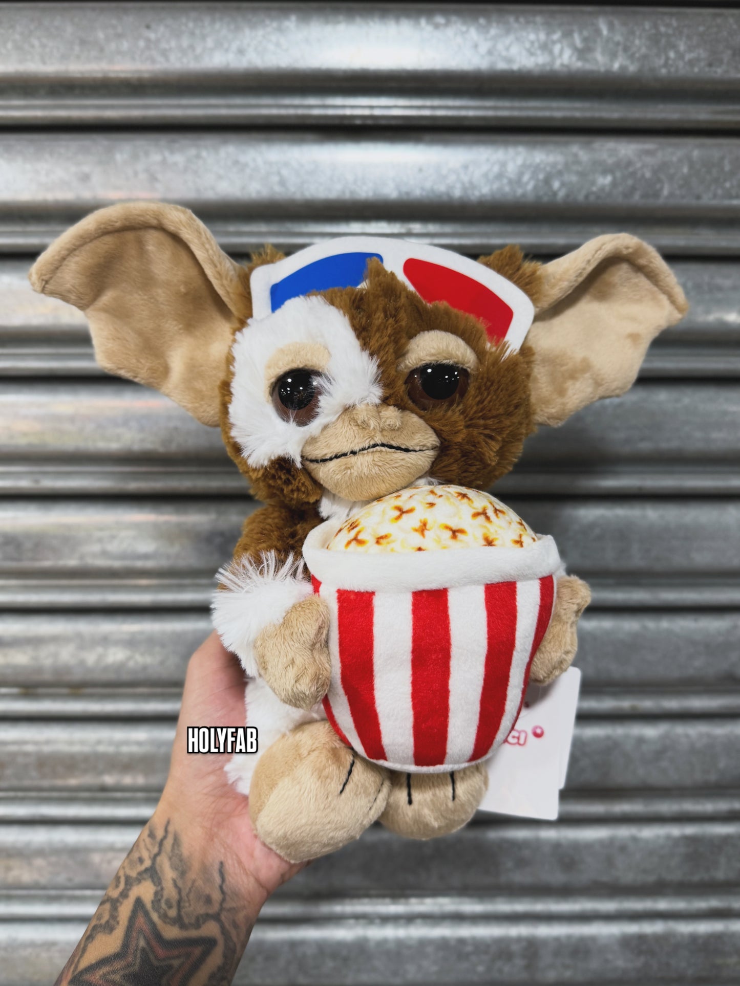 Gremlins 小魔怪 3D眼鏡爆谷毛公仔 25CM 現貨