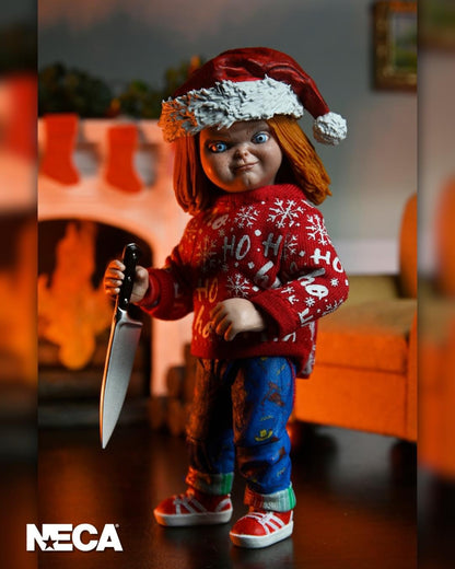 預訂 Pre Order - Chucky (TV Series) - 7” Scale Action Figure -  Ultimate Chucky (Holiday Edition)