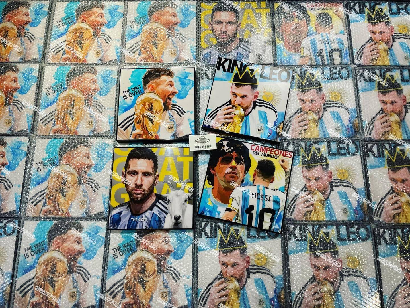CHAMPIONS OF THE WORLD PopArt 掛畫