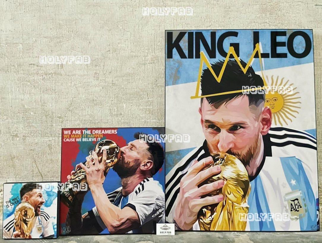 MESSI : WORLD CUP PopArt 掛畫
