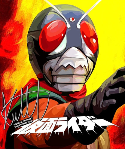 KAMEN RIDER SKY RIDER POPART 掛畫