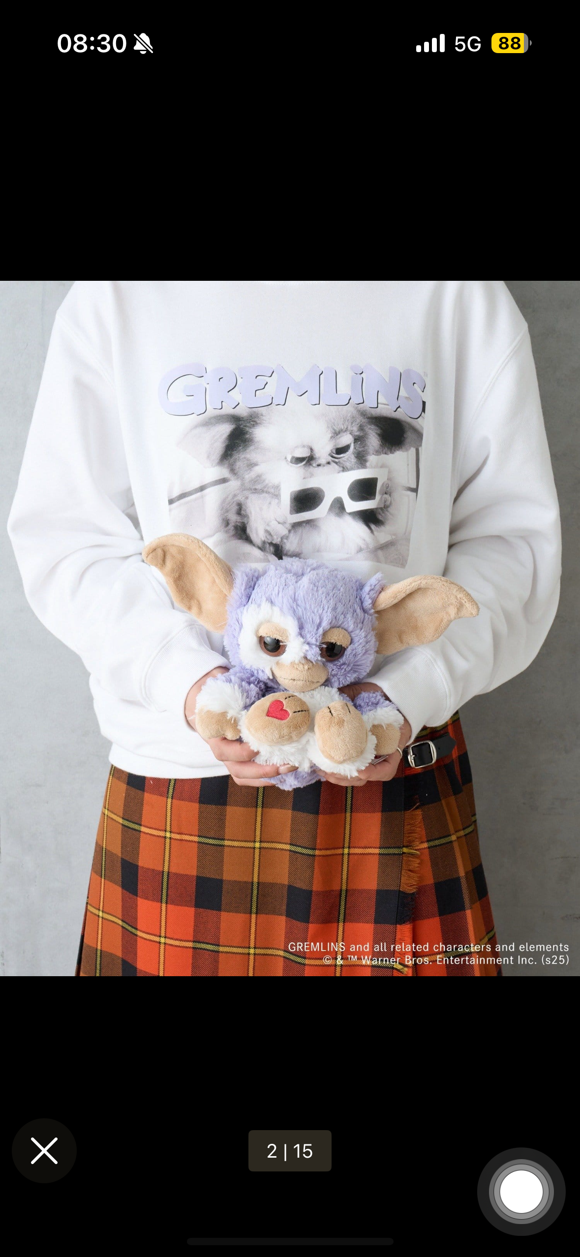 2025 GREMLINS小魔怪 日本限定色毛公仔 25CM 現貨