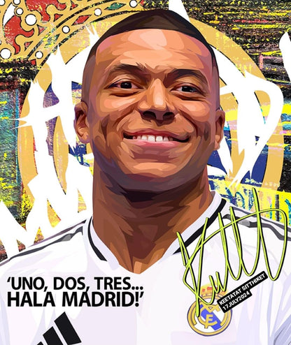 KYLIAN MBAPPE VER 5 PopArt 掛畫