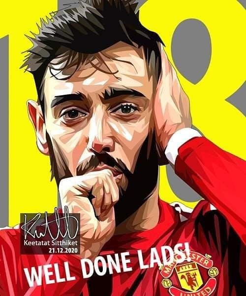 BRUNO FERNANDES VER 2 PopArt 掛畫