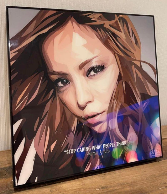 NAMIE AMURO VER 2 PopArt 掛畫