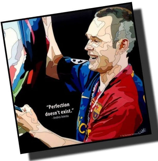 ANDRES INIESTA VER 1 Popart 掛畫