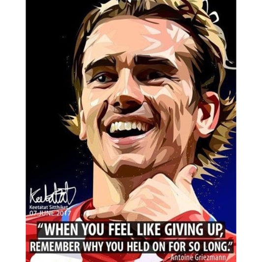 ANTOINE GRIEZMANN Popart 掛畫