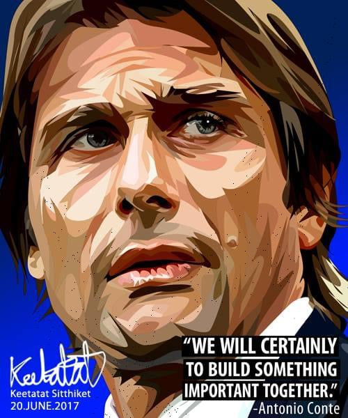 ANTONIO CONTE Popart 掛畫