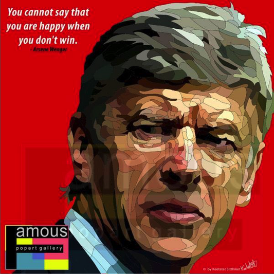 ARSENE WENGER VER1 Popart 掛畫