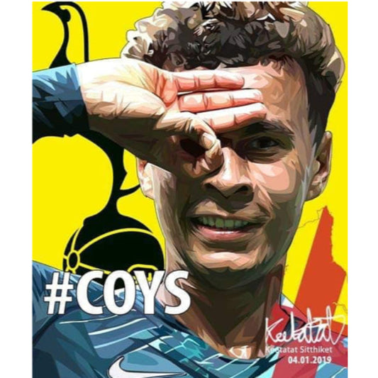 DELE ALLI PopArt 掛畫