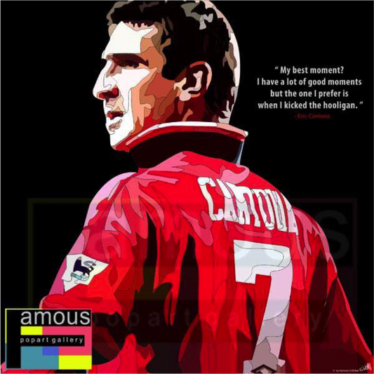 ERIC CANTONA NO.7 PopArt 掛畫