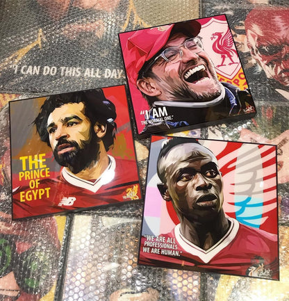 SADIO MANE PopArt 掛畫