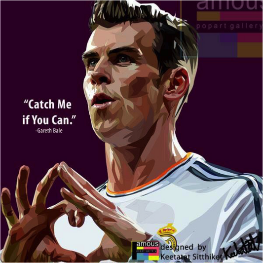 GARETH BALE VER 1 PopArt 掛畫