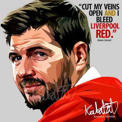 GERRARD CUT VEINS PopArt 掛畫