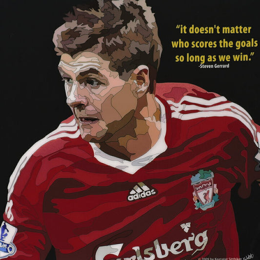 GERRARD DOESN'T MATTER PopArt 掛畫