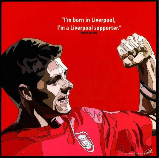 GERRARD I'M BORN IN PopArt 掛畫