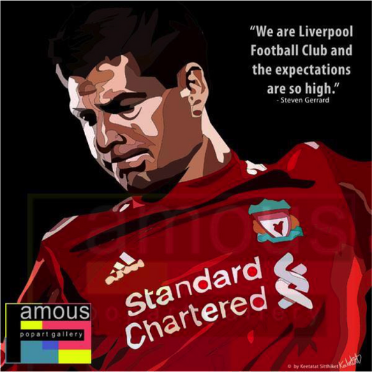 GERRARD WE ARE LIVERPOOL PopArt 掛畫