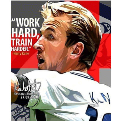 HARRY KANE VER 1 PopArt 掛畫