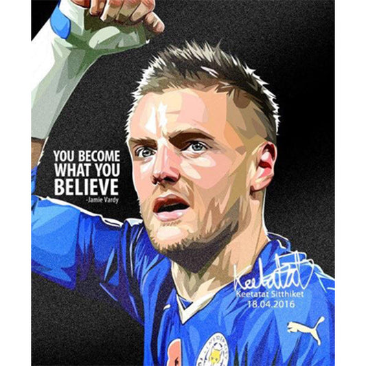 JAMIE VARDY PopArt 掛畫