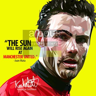 JUAN MATA YELLOW PopArt 掛畫