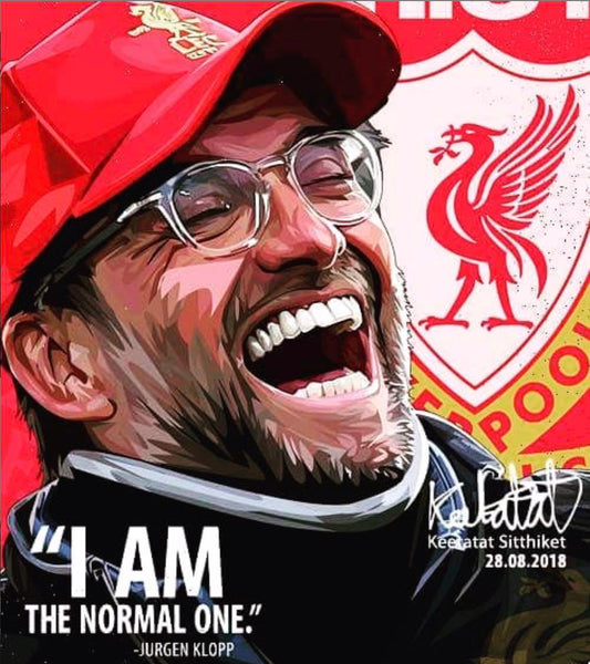 JURGEN KLOPP VER 1 PopArt 掛畫