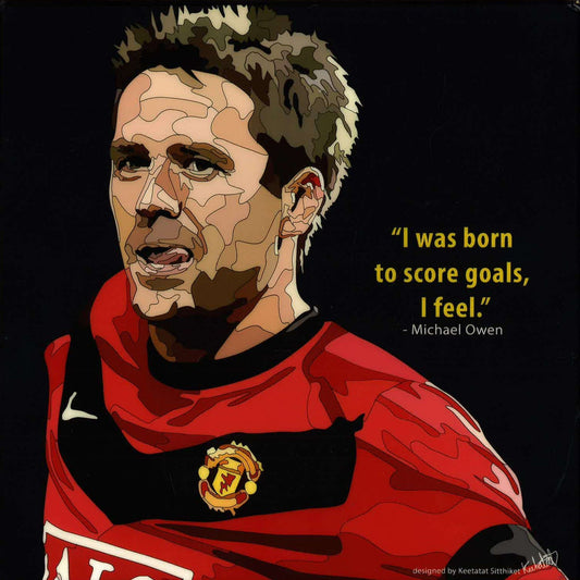 MICHAEL OWEN BLACK PopArt 掛畫