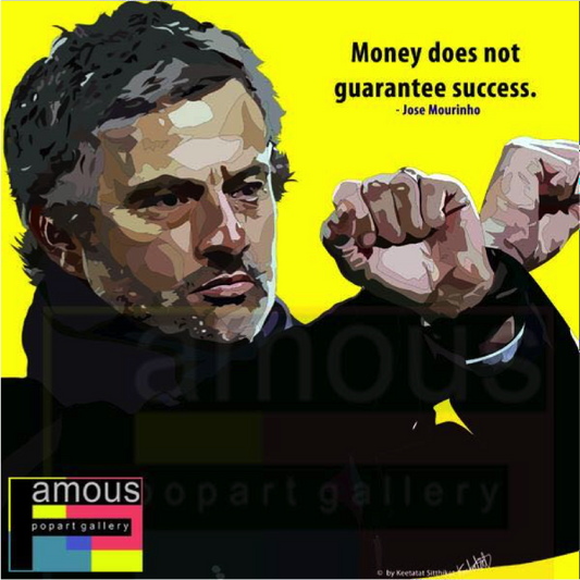 MOURINHO VER 1 / YELLOW PopArt 掛畫