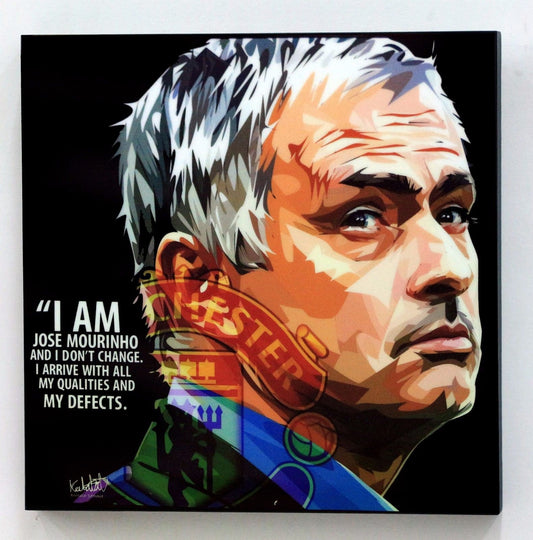 MOURINHO VER 2 /BLACK PopArt 掛畫