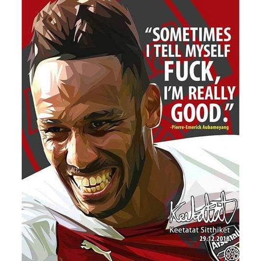 AUBAMEYANG PopArt 掛畫