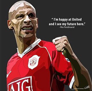 RIO FERDINAND PopArt 掛畫