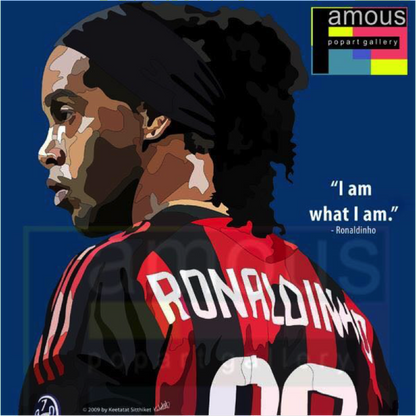 RONALDINHO PopArt 掛畫