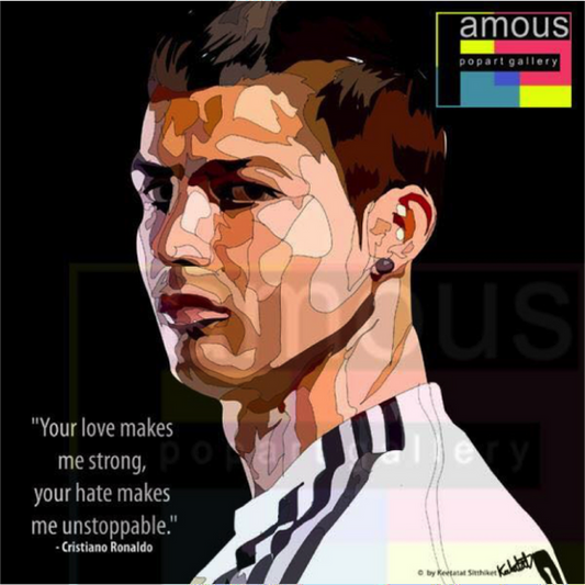 RONALDO RM/BK.WH PopArt 掛畫