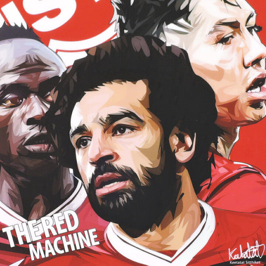 THE RED MACHINE PopArt 掛畫