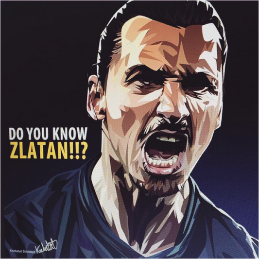 ZLATAN VER 1 / PARIS PopArt 掛畫