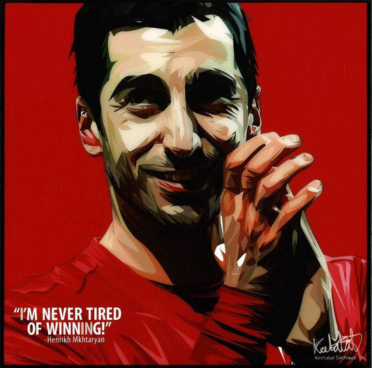 MKHITARYAN PopArt 掛畫