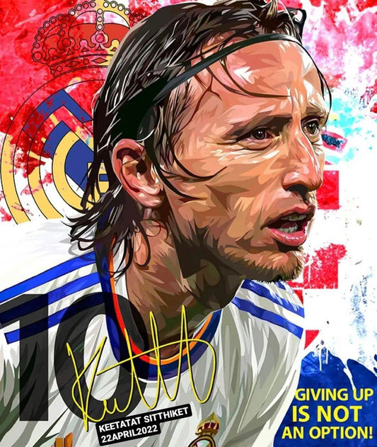 LUKA MODRIC VER 2 PopArt 掛畫