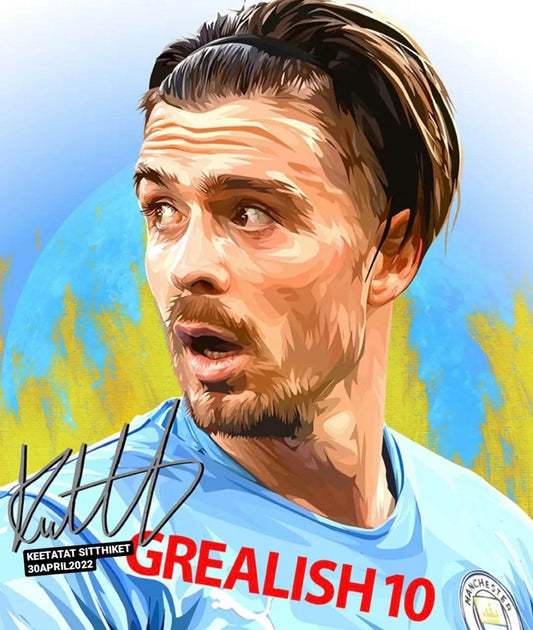 JACK GREALISH PopArt 掛畫