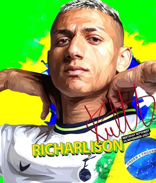 RICHARLISON PopArt 掛畫