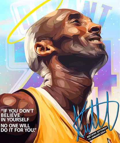 KOBE BRYANT VER 4 PopArt 掛畫