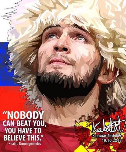 KHABIB NURMAGOMEDOV PopArt 掛畫